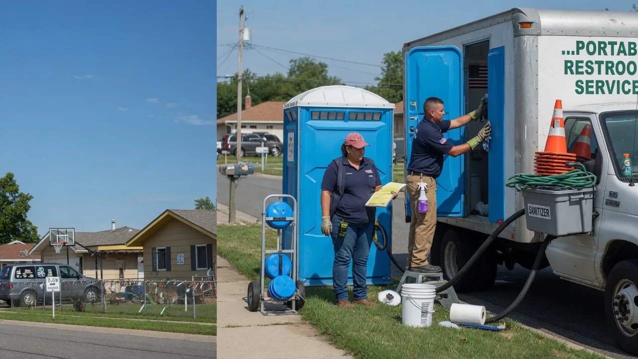 Portable Toilet Rental in Midland, VA near me